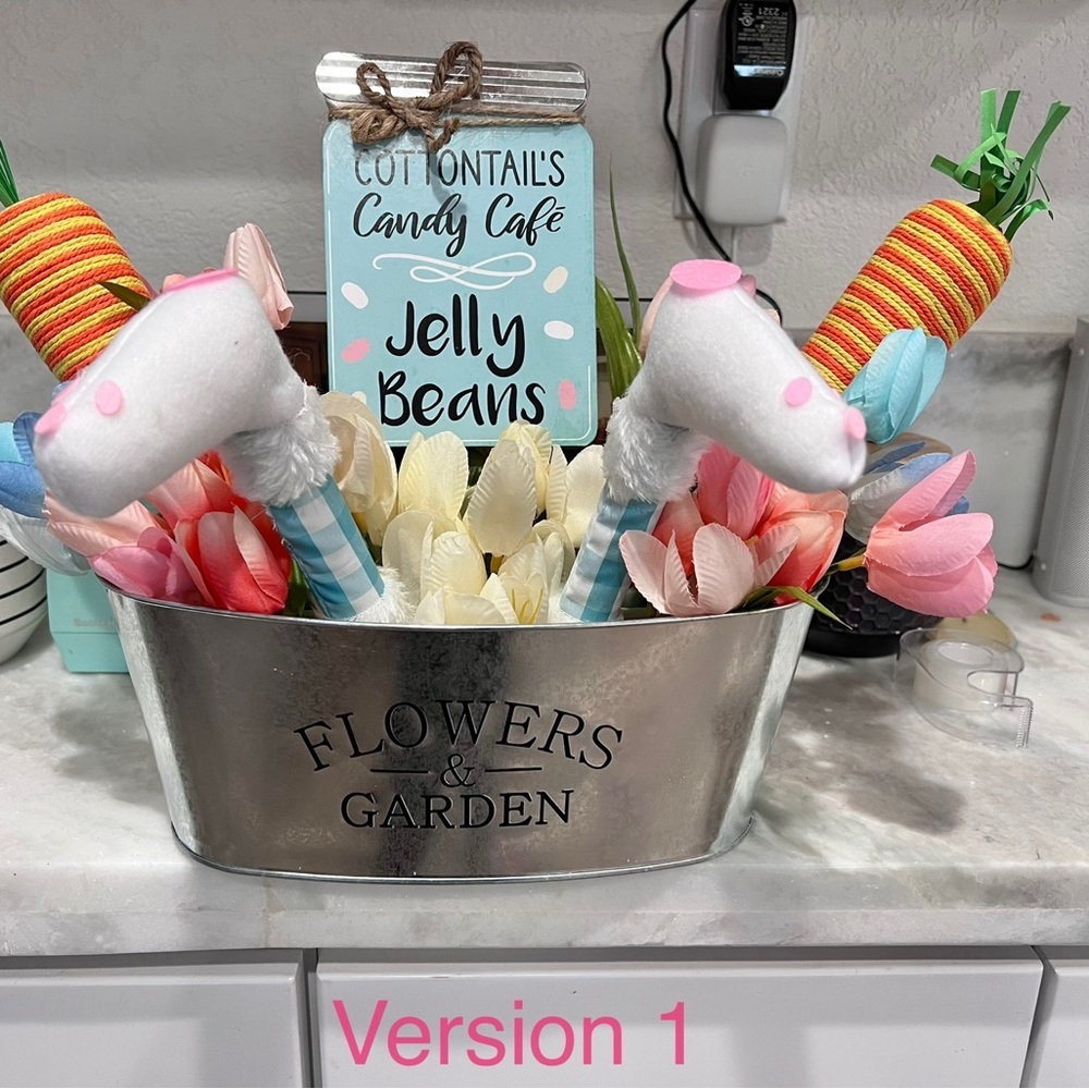 Handmade Decorative Easter Bunny Baskets
